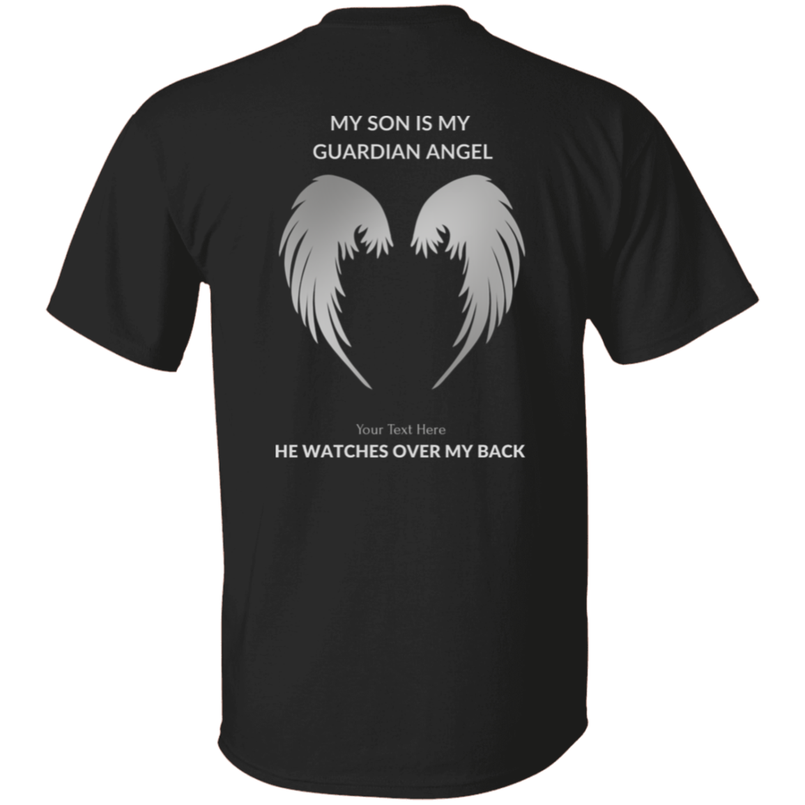 My Son is My Guardian Angel / Customize Name & Dates