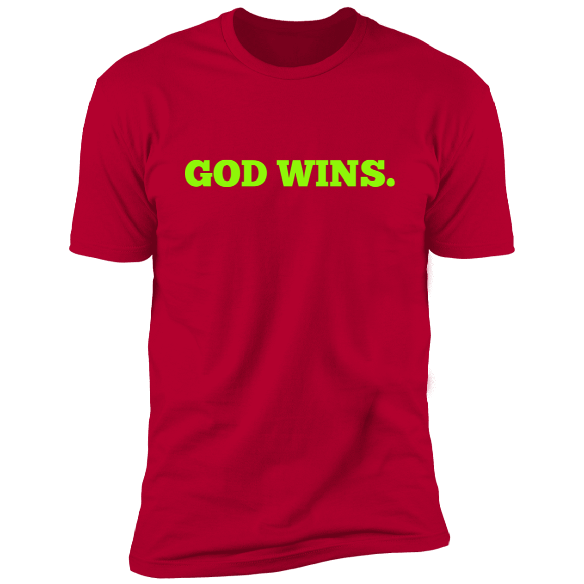 GOD WINS.