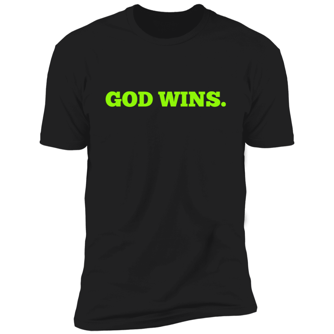 GOD WINS.