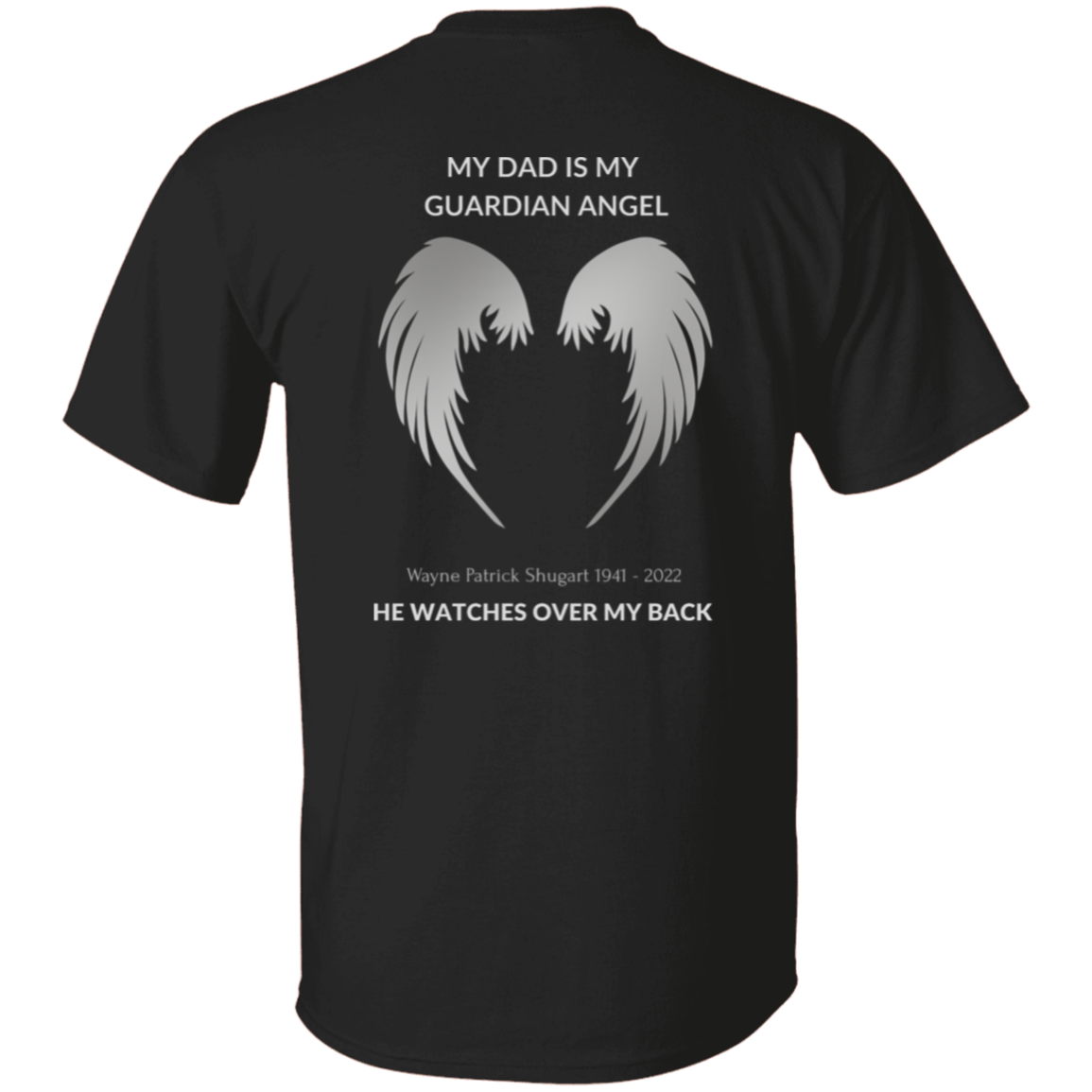 My Dad is My Guardian Angel Customize Name & Date