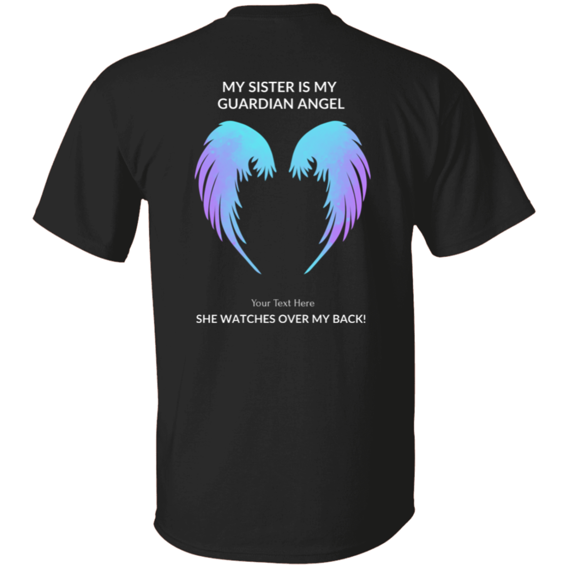 My Sister is My Guardian Angel / Customize Name & Dates