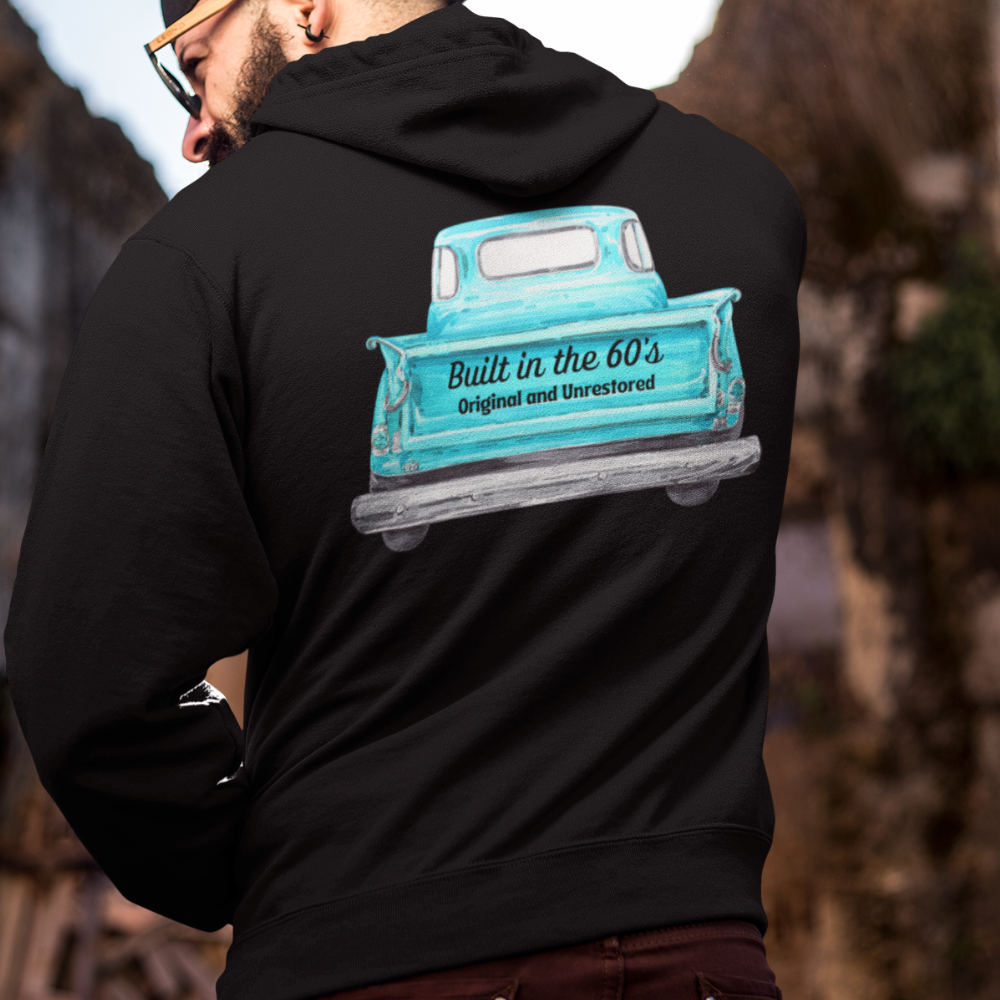 Built In The 60's Original and Unrestored Pullover Hoodie