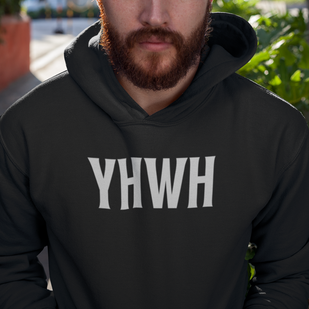 YHWH Hoodie Faith Based Apparel
