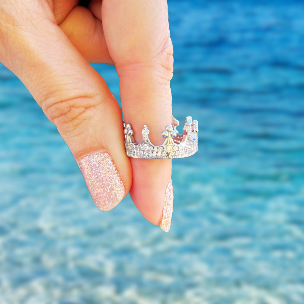 Crown Ring 925 Silver